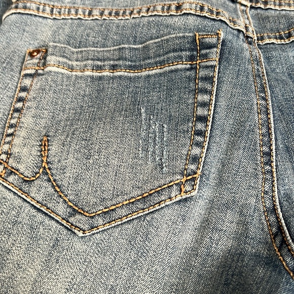 INC Denim Boyfriend Regular Fit Embellished Pocket Size 4 jeans - Picture 9 of 13